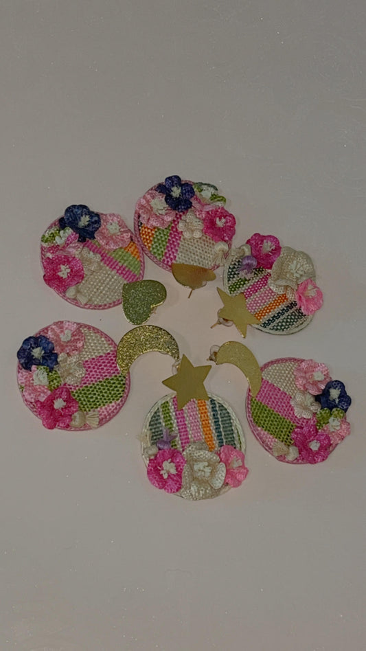 Multiflower earrings